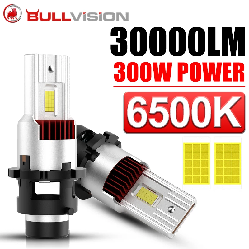 

Bullvision D1S Светодиодная фара Canbus 6500K Белый 9054 CSP Чип D2S D3S D4S D5S D8S D1R D2R D3R D4R D1C D2H 2 шт. Автомобильная лампа Мини 12 В