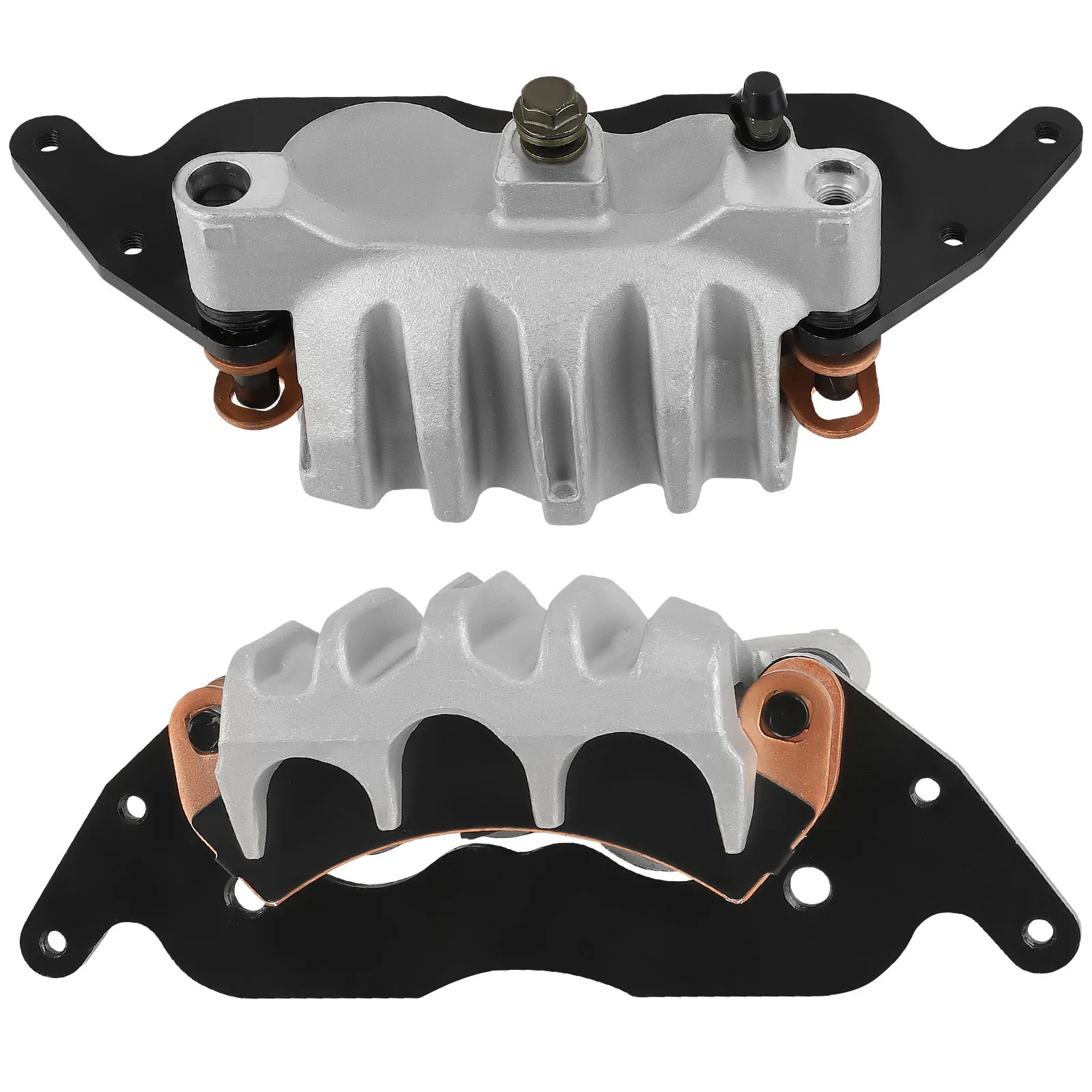 Front Brake Calipers & Sintered Pads for Polaris RZR Pro XP/Turbo RZR XP/XP 4