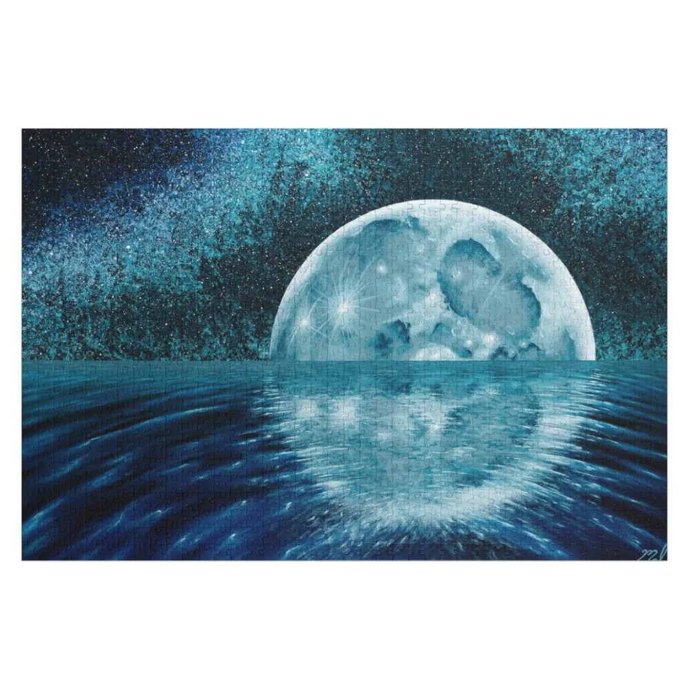 

Lunar Mirror Jigsaw Puzzle Woods For Adults Custom Gifts Puzzle