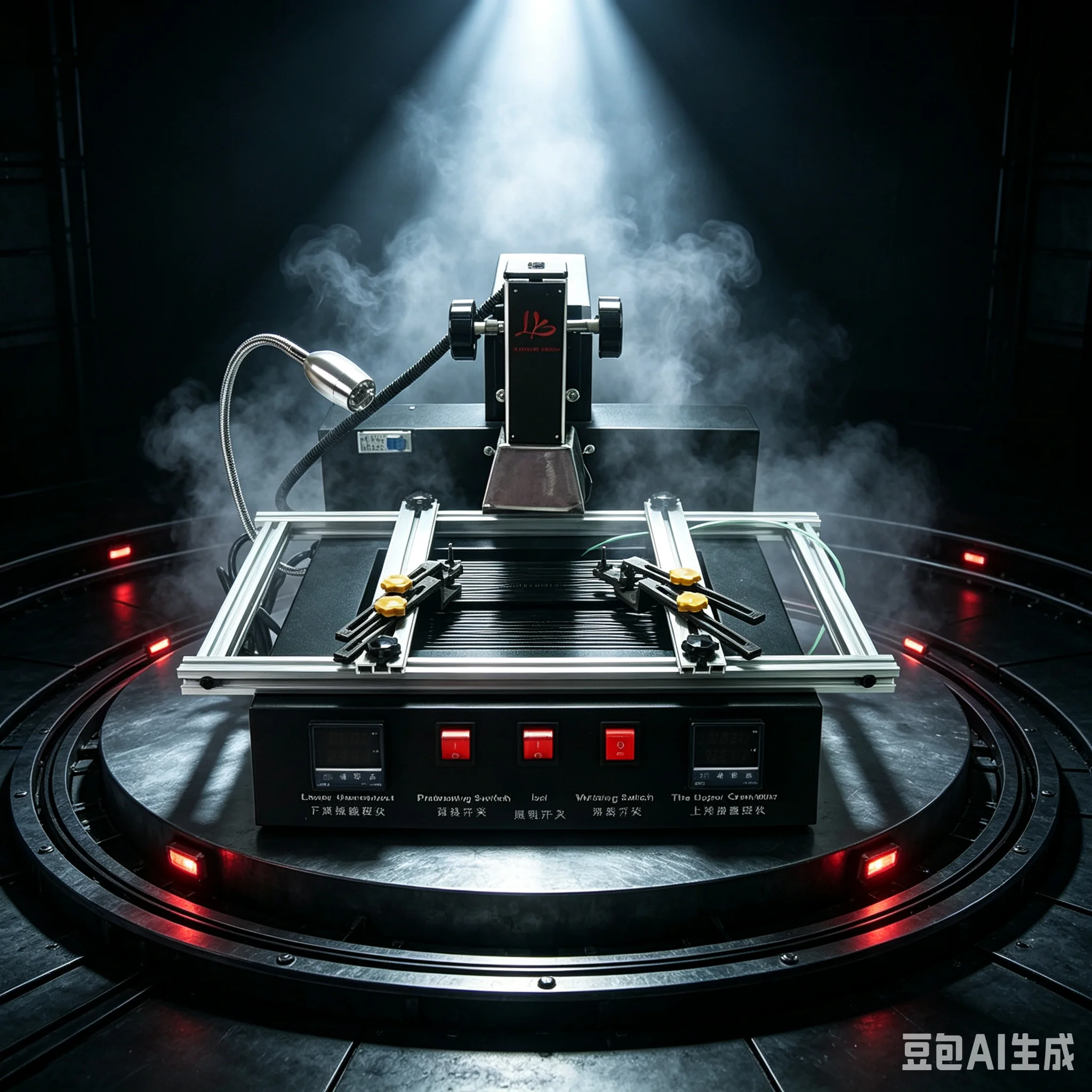 LY M770 2 Zones BGA IR Rework Station Suitable Repair Computer Motherboard And BGA Chip Heated Foaming 1900W