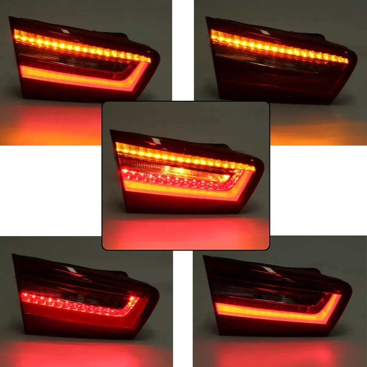 For Audi A6 C7 Saloon 2010-2016 4GD945093 4GD945094 LED Car Rear Tail Light Brake Lamp Reverse Light Warning Signal Light