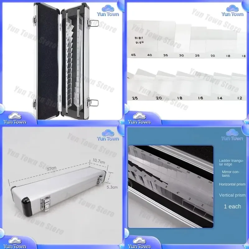 for VB-15 VB-16 Optical Instrument Prism Bar Set Vertical Horizontal Calibration Tool for Surveying Equipment with Aluminum
