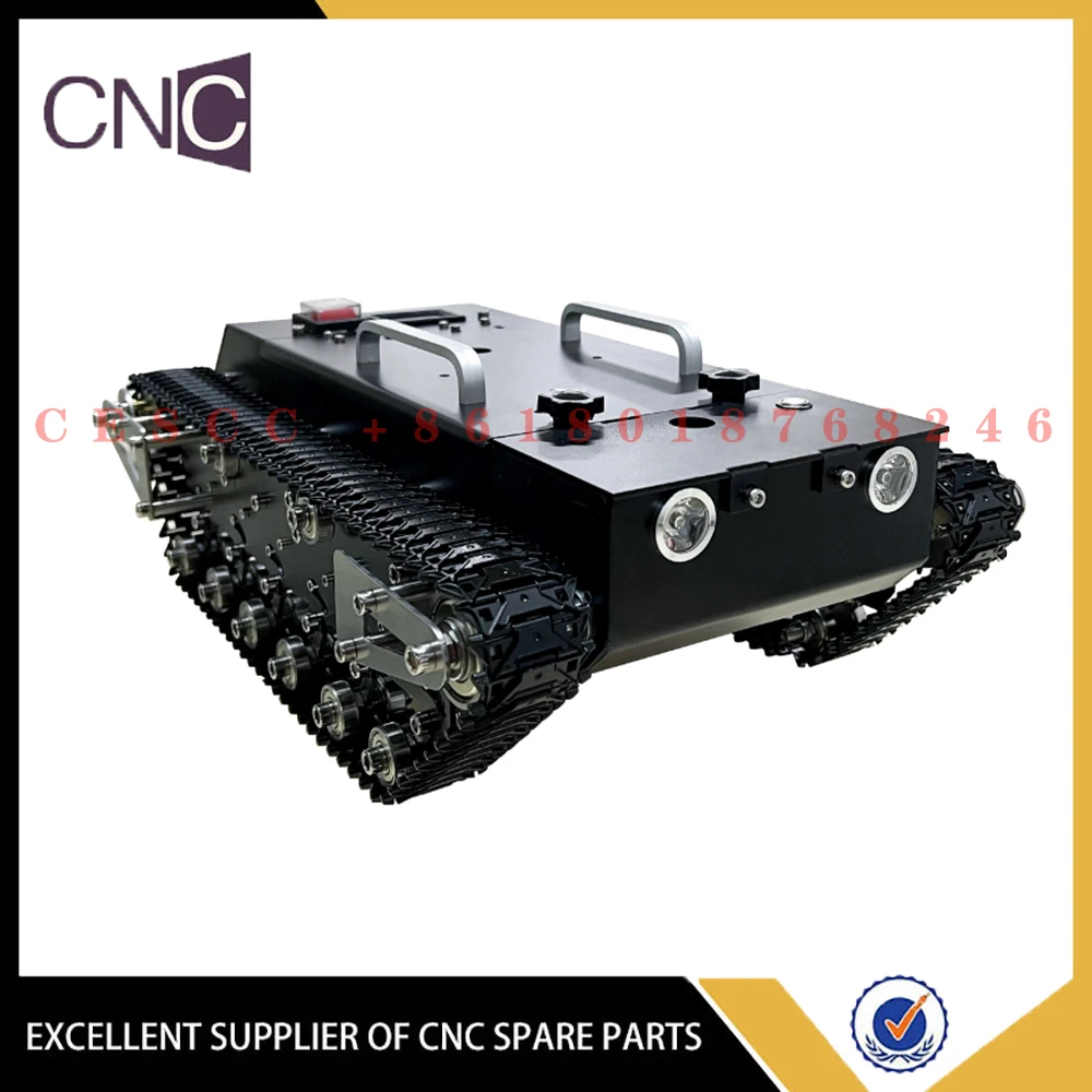 WT200S full metal tracked off-road chassis Remote control independent suspension shock absorption open source development platfo