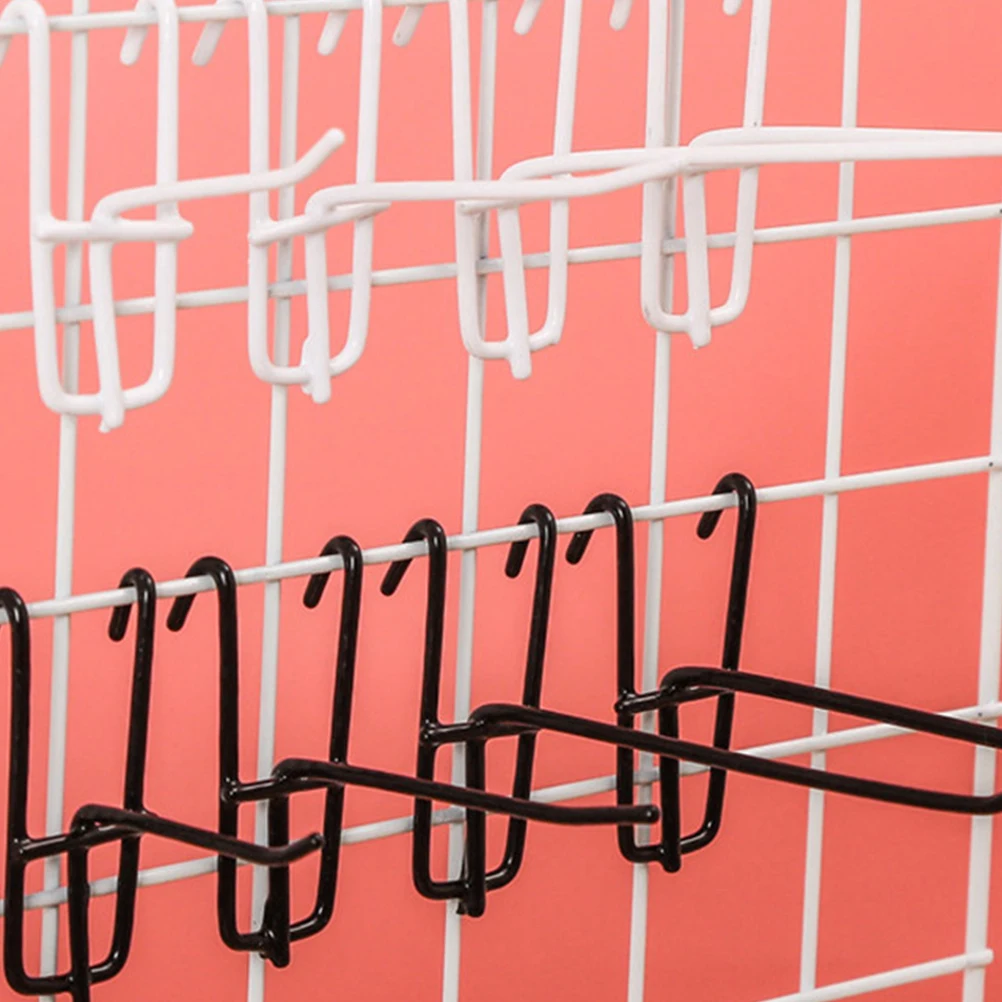 

40Pcs Iron Hooks Nail-Free Hanging Hooks Strong for Kitchen Workshop Closet Organization Heavy-Duty Metal Display Prop