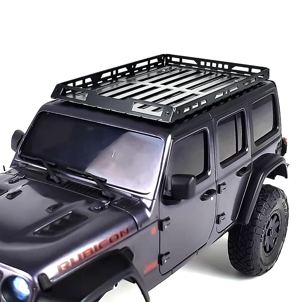 YEAHRUN RC Car Roof Rack Luggage Carrier 86x57mm for Kyosho Miniz-Jeep 1/24 Wrangler Upgrade Parts