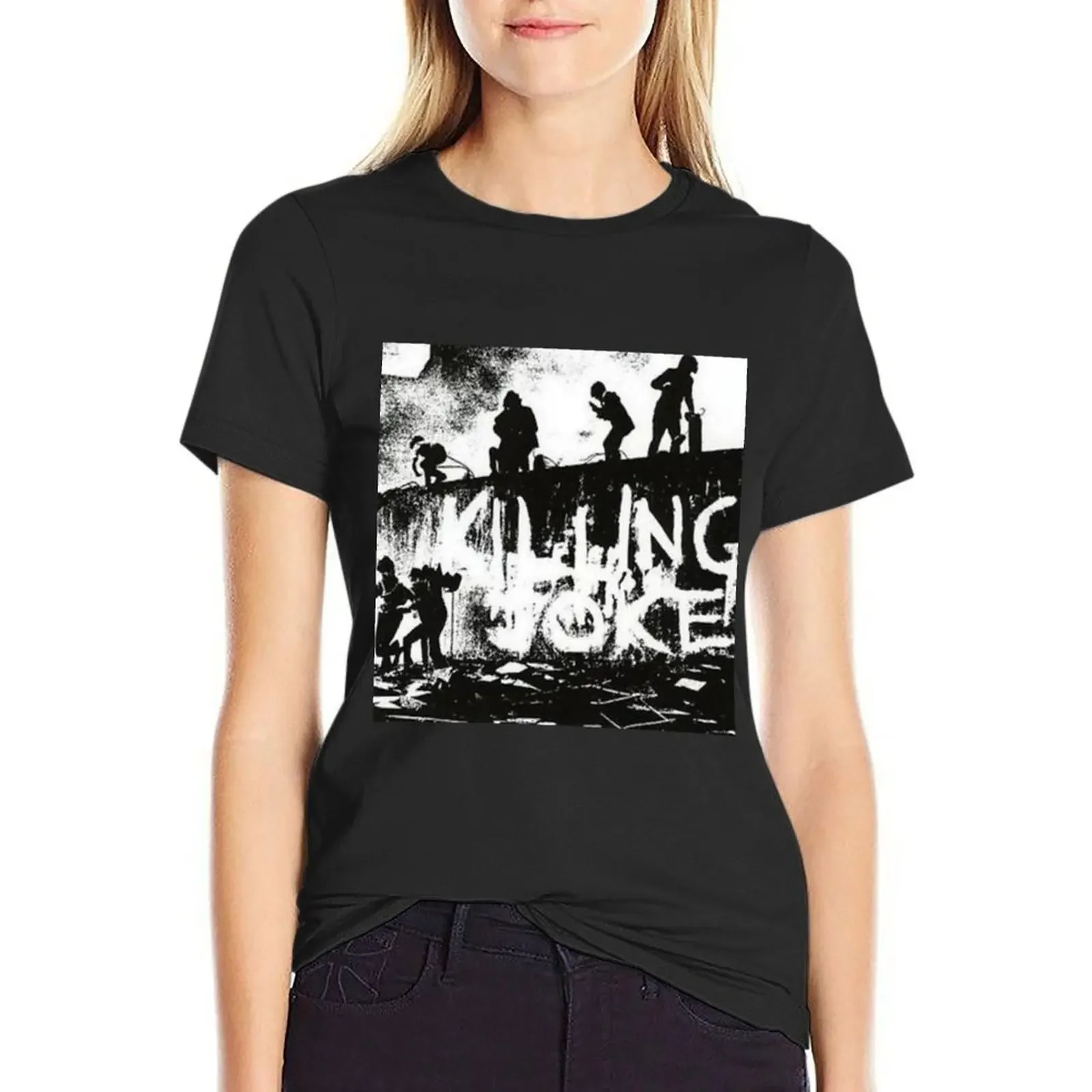 

killing joke T-Shirt customizeds kawaii clothes plus size tops animal print workout t shirts for Women