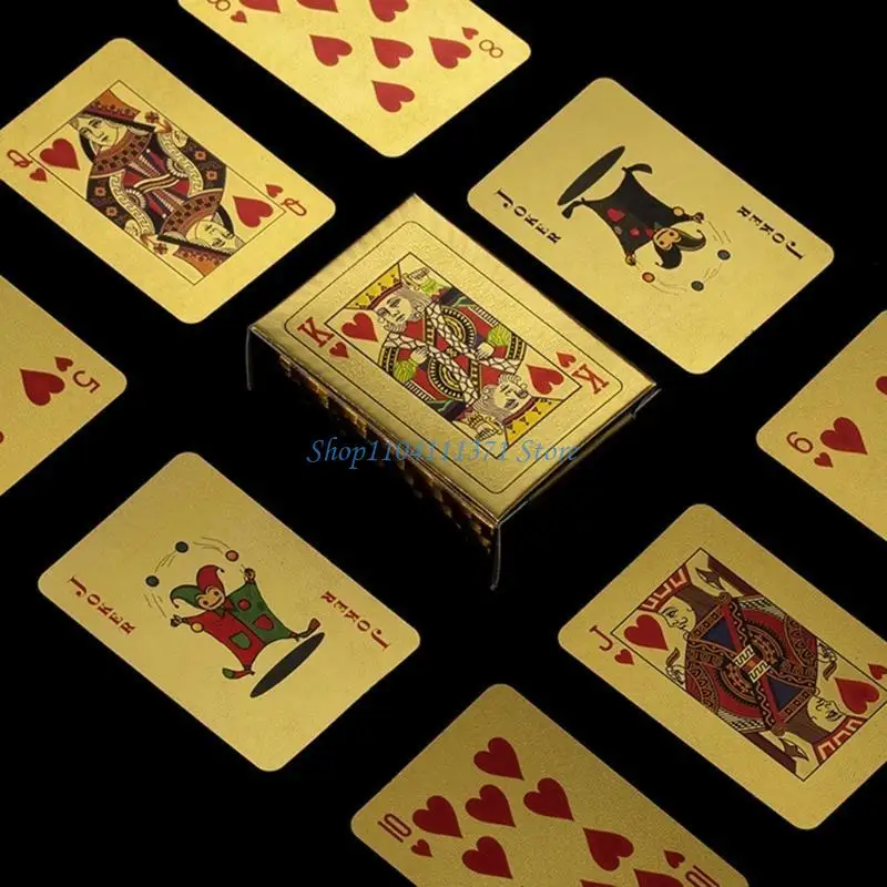 P9FC Miniature Dollhouse Game Playing Card Small Game Casino Deck Cards