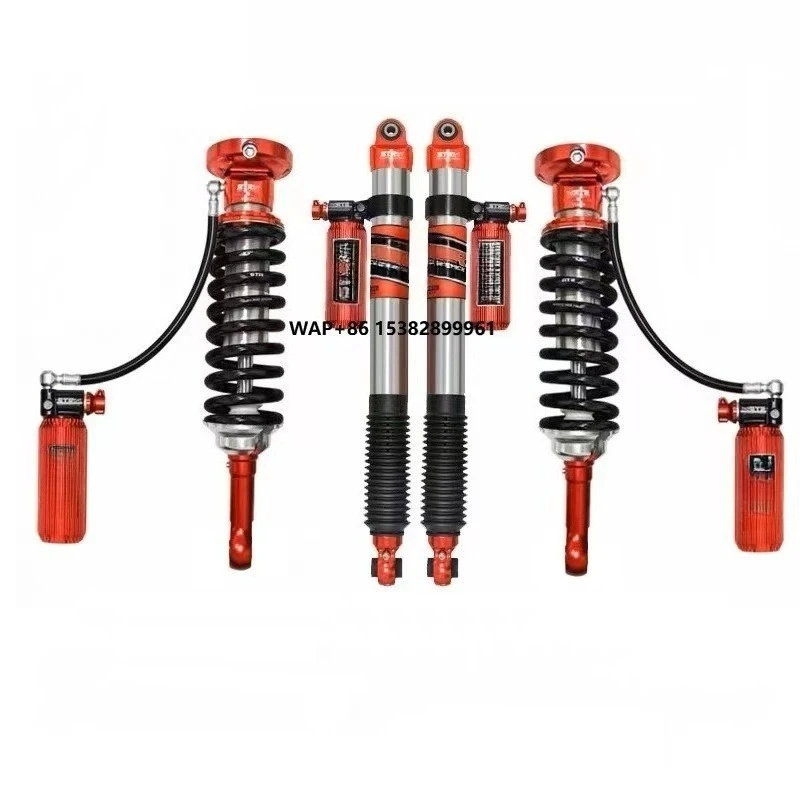 Custom Nitrogen Adjustable Steel Suspension Coil Spring Shock Absorber for F150 Front/Rear Raise the Chassis