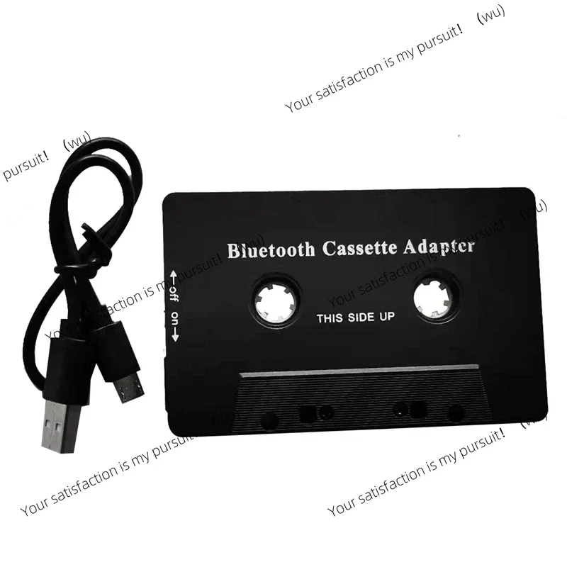 

Bluetooth AUX аудио адаптер автомобильная беспроводная кассета BT 5,0 конвертер универсальная автомобильная лента AAC MP3 SBC стереоплеер