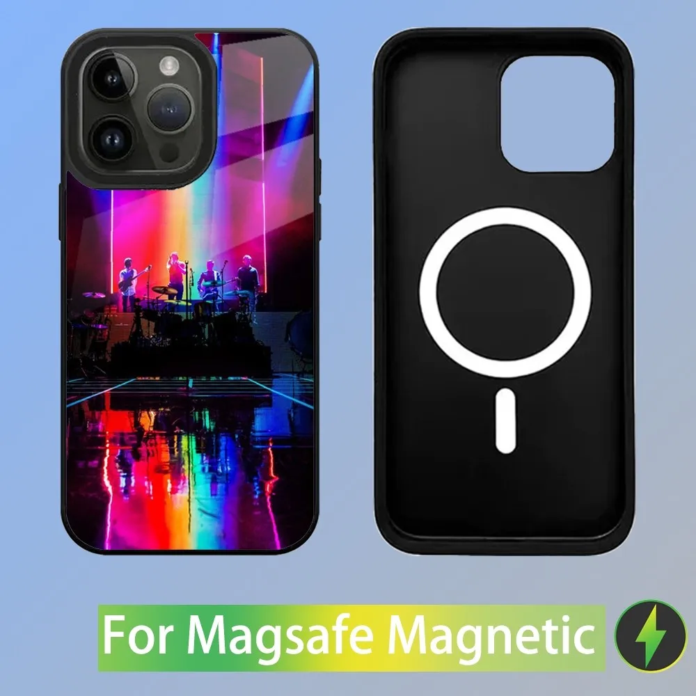 Imagine Dragons Rock band Capa de telefone para iPhone 15,14,13,12,11,Plus,Pro,Max Mini Magsafe Carregamento magnético sem fio