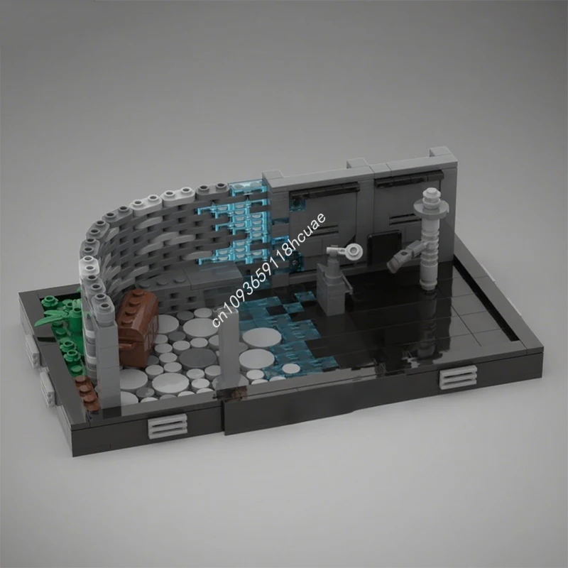 

478 шт. MOC The Force Dyad Diorama Collection Episode Star Battle UCS Модель Строительные блоки игрушки Рождественские подарки