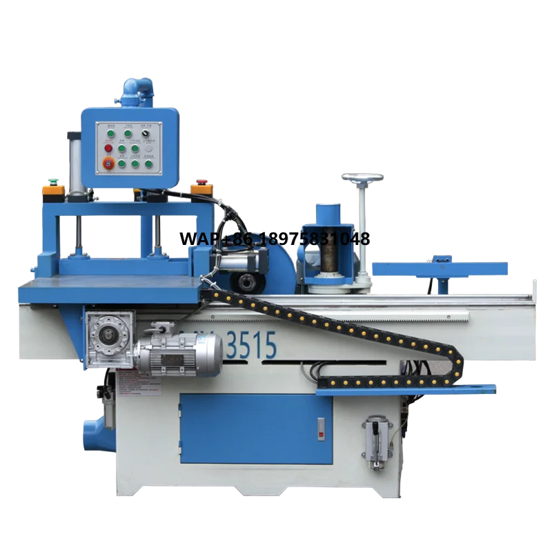 High efficiency and energy saving semi-automatic combination machine frequency conversion comb tongue and groove equipment