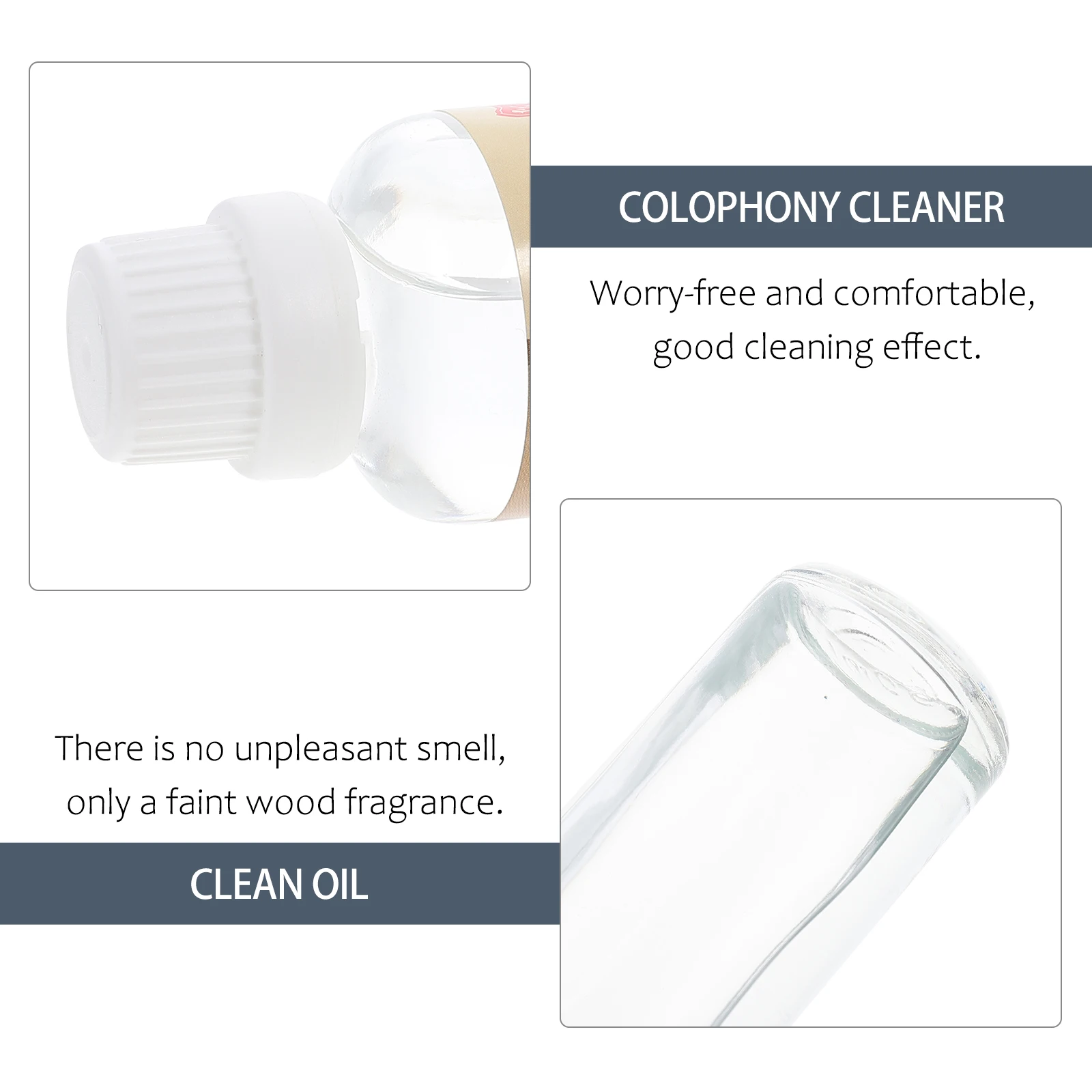 

Rosin Cleaning Portable Cleaner Violin Accessory Musical Instruments Oil Cleaners and Polish for Care