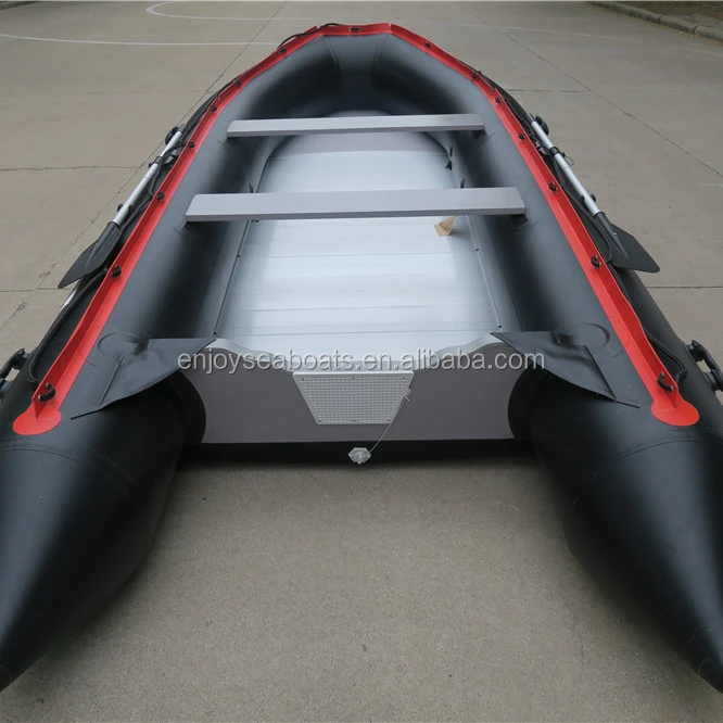 

Zodiac Inflatable Boat for 10 Persons for Outdoor Drifting Fishing Featuring PVC Material Aluminum Floor Sport Style