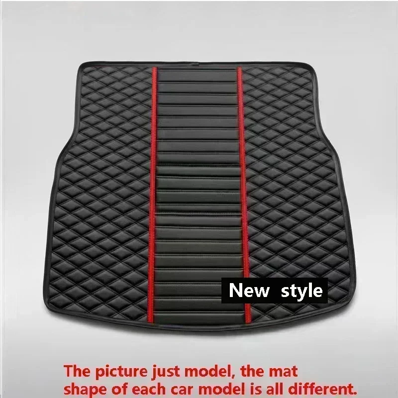 Splicing Materials Custom Car Trunk Mat for Skoda Yeti 2014-2017 Octavia 2015-2022 FABIA 2014-2019 Accessories Interior Details