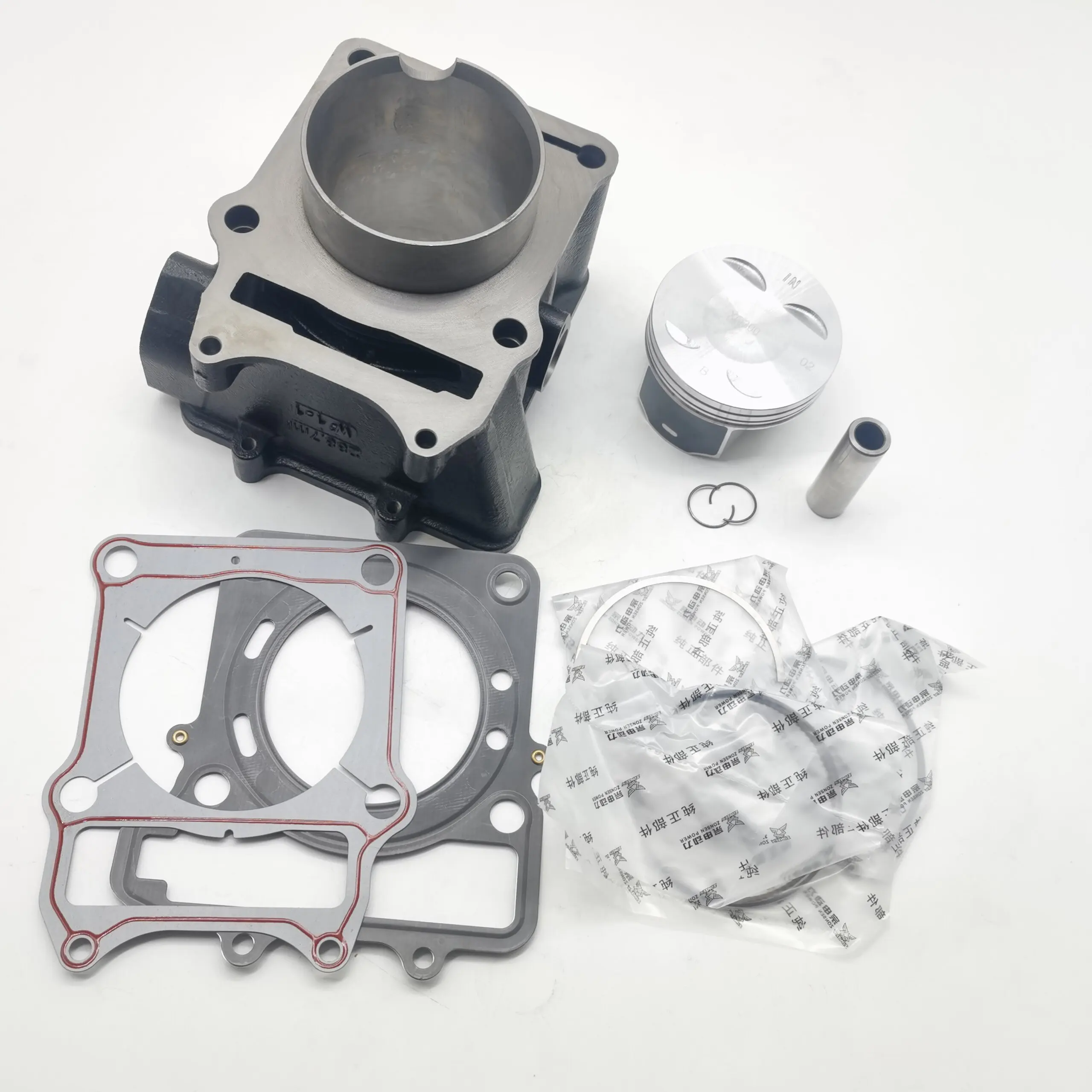 

EU QUALITY 75MM Motorcycle Engine Cylinder Piston Pin Gaskets Kit fit for Zongshen Cyclone XQ250 XQ300 SR300T ZS250T-3 brandnew