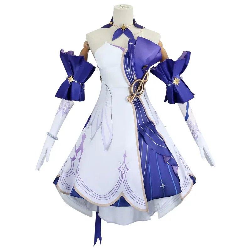 Robin Cosplay Costume Game Honkai Star Rail Exquisite Outfits Carnival Party Role Play Uniform Full Set Dresses for Women Girls