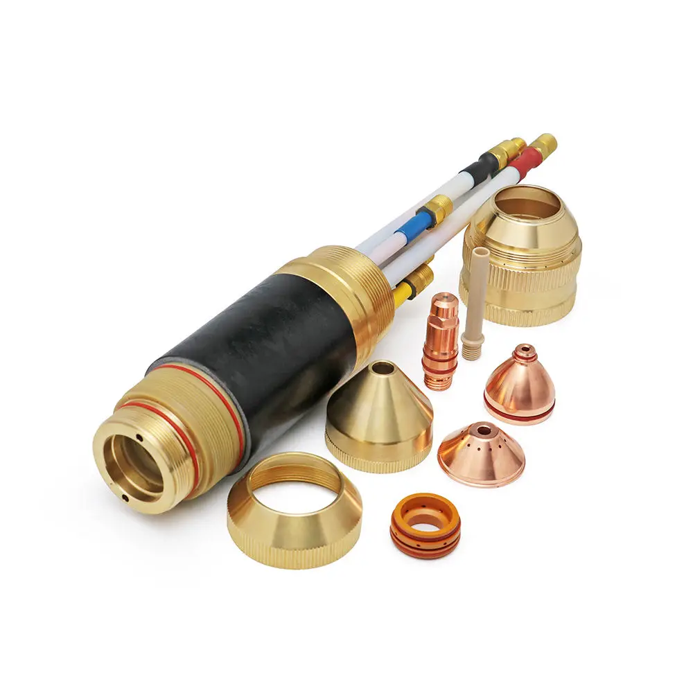 Consumibles del cuerpo principal de la antorcha de corte por plasma de cobre Jiusheng HC-6002 para la máquina Cut300
