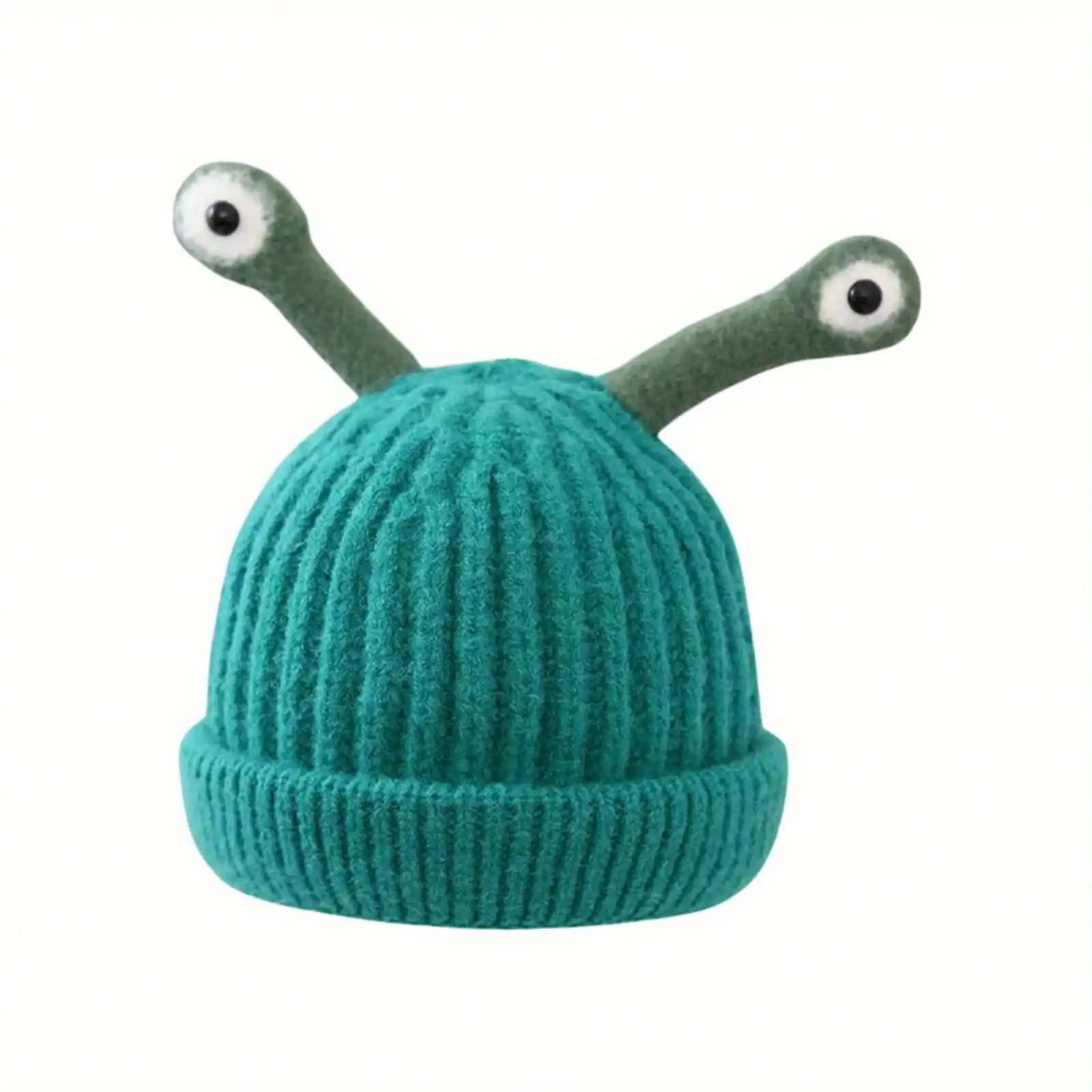 

Infant Snail Antenna Hat, Soft Knit Warm Design, Unisex Kids Fun Winter Cap, Cold Weather Cute Style