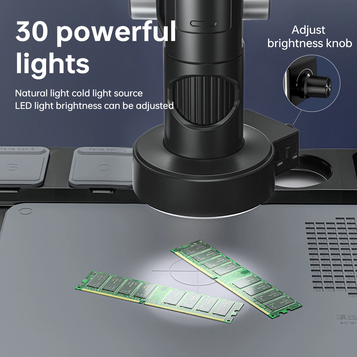Mikroskop elektroniczny OEM z  – Digital Microscope With Screen 7 Inch recenzja i cena
