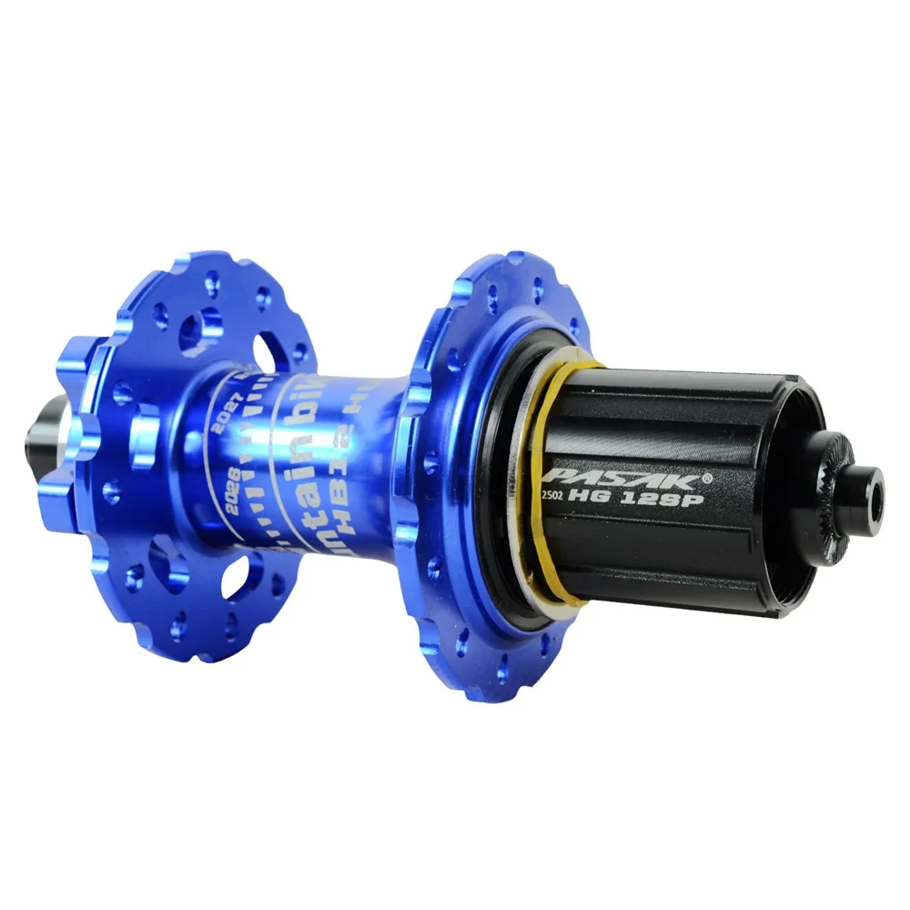 

Pasak Bicycle Hub 24h 28h 32h Rear One Sounds 120 Clicks 4 Sealed Bearings 12s Hub Driver