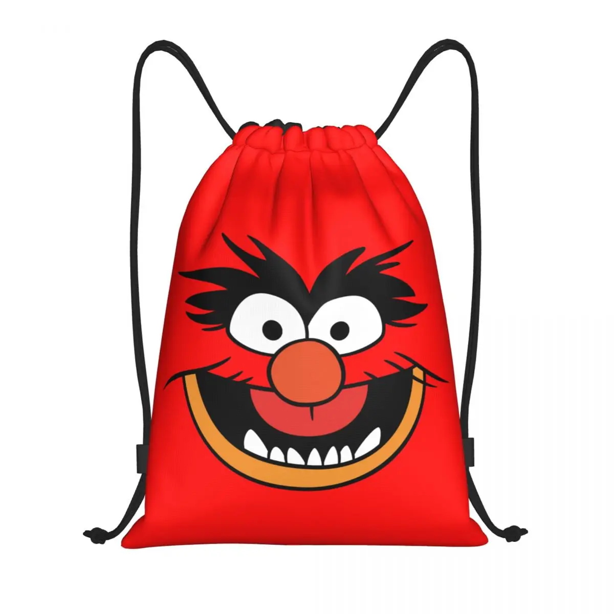 Custom Muppets Animal Costume Drawstring Backpack Sports Gym Bag for Women Men Anime Cartoon Training Sackpack