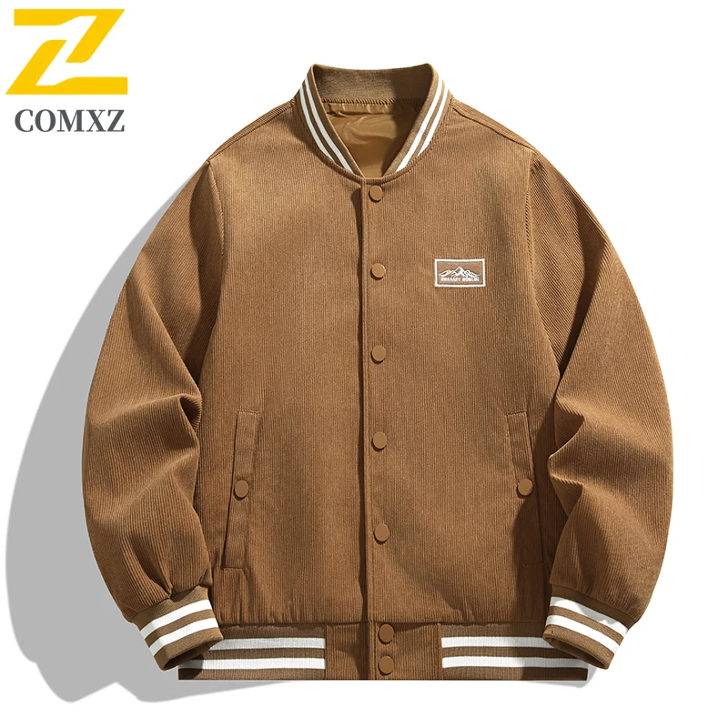 

2025 New Men's Casual Jacket Spring and Autumn Fashion Printing Windproof Breathable Baseball Jacket Street Commuter Men's Wear