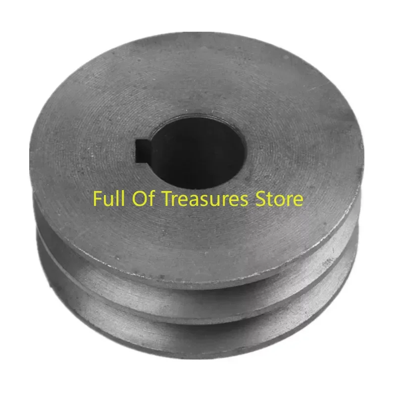 1PC V-Belt Pulley Cast Iron Belt Pulley Outer Diameter 50mm-100 Double Groove Type A Double Groove  Motor Motor Pulley New