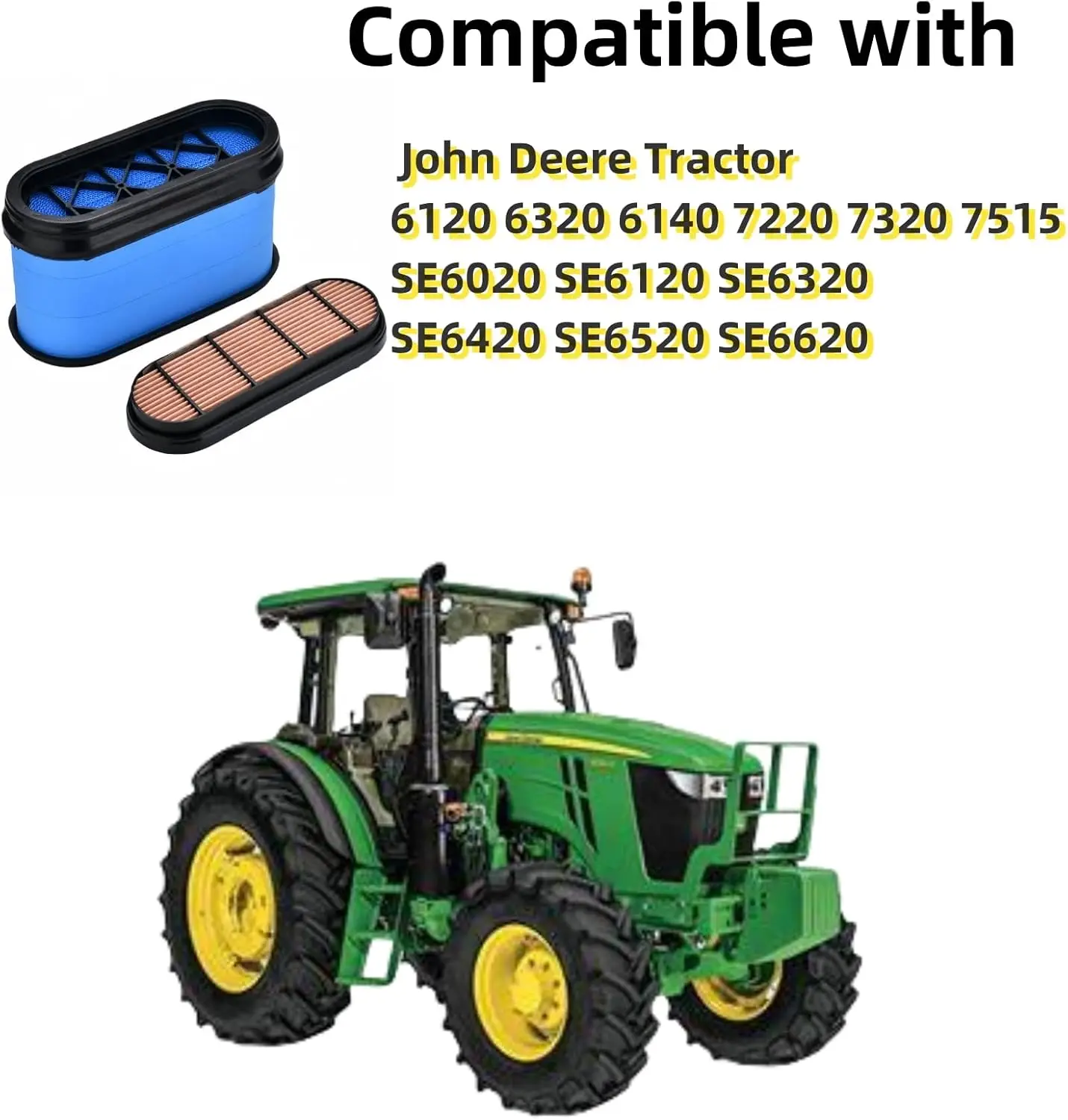 MUGURO AL172780 AL119839 AL150288 For John Deere Tractor 6120 6320 6140 7220 7320 7515 SE6020 SE6120 SE6320 SE6420 SE6520 SE6620