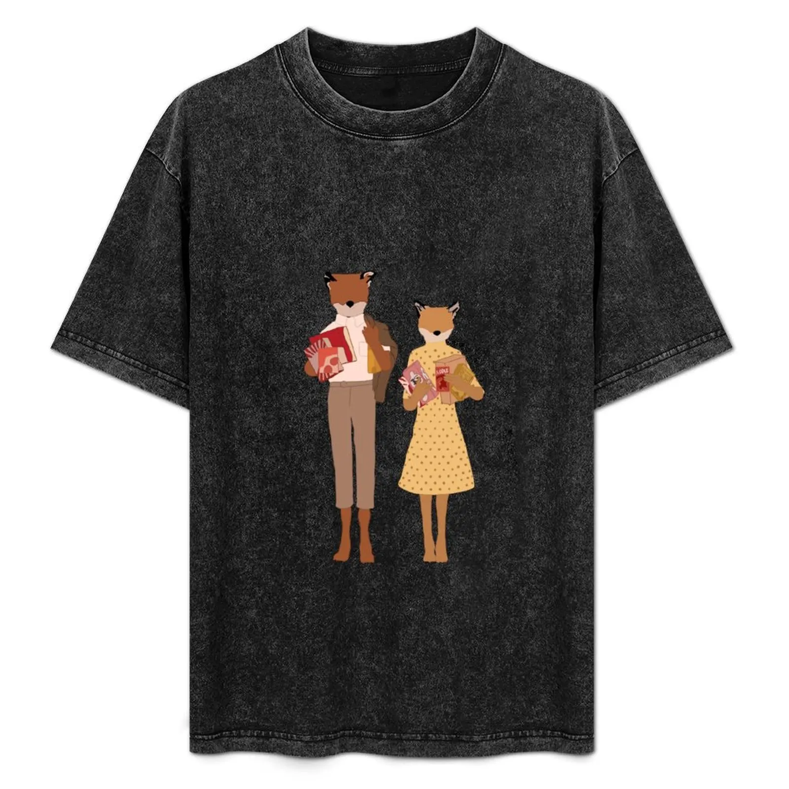

Fantastic Mr Fox T-Shirt Basic Breathable Solid Color T-Shirt