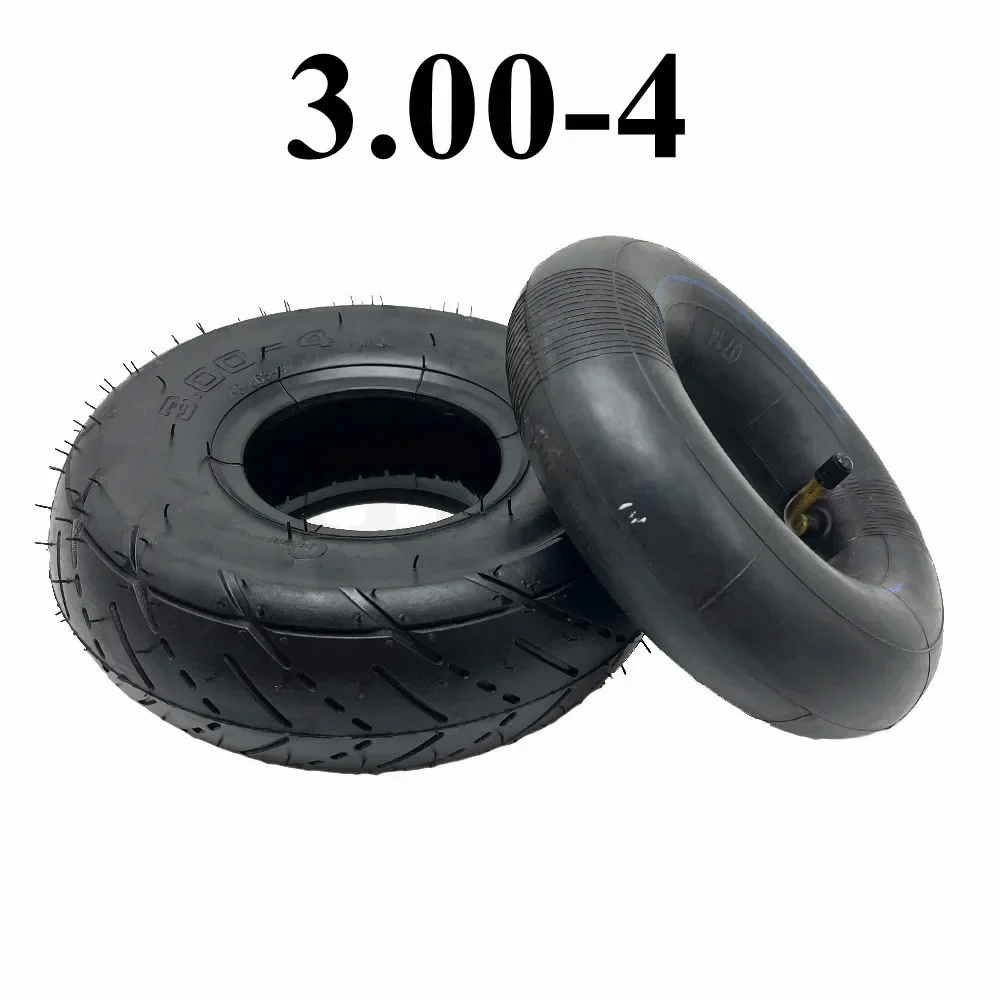 3.00-4 Tire 260x85 Replacement Road Tyre Parts Fits Razor E300 Electric Scooter, GO-KART, Utility Dolly, Hand Truck