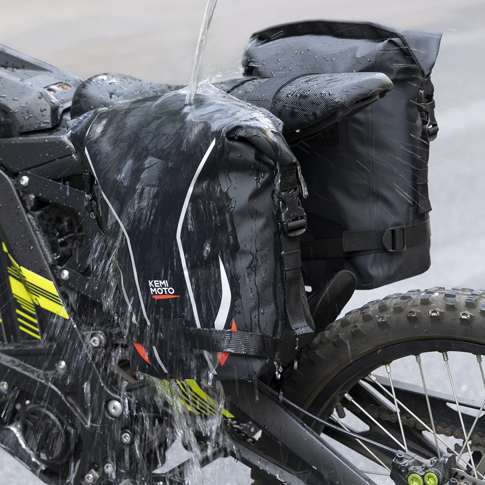 

For Sur-Ron Luggage Bag Saddle Bag Bracket Support For Surron Light Bee X and S X160 X260 Side Bags Storage Waterproof 12L