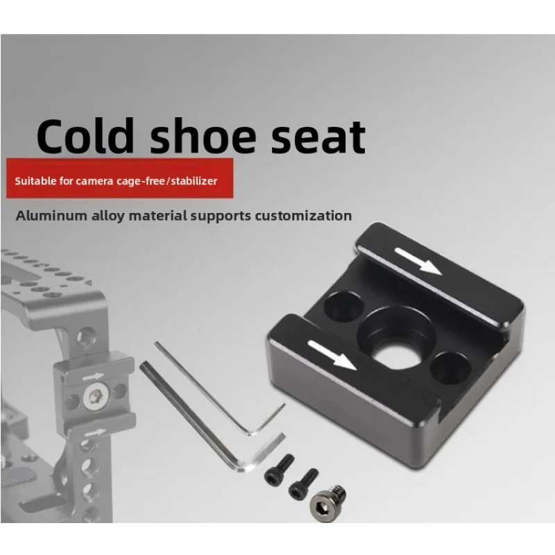 

Camera Repair Partsfor Mirrorless Camera Cage Expansion Cold Shoe Mount Stabilizer1/4Adapter Fill Light Microphone Hot Shoe