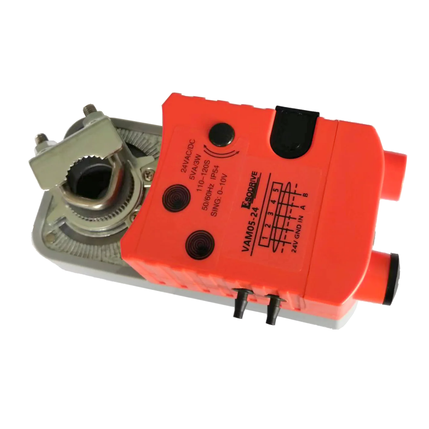 

Damper Actuator Integrated Air Velocity Sensor With Communication