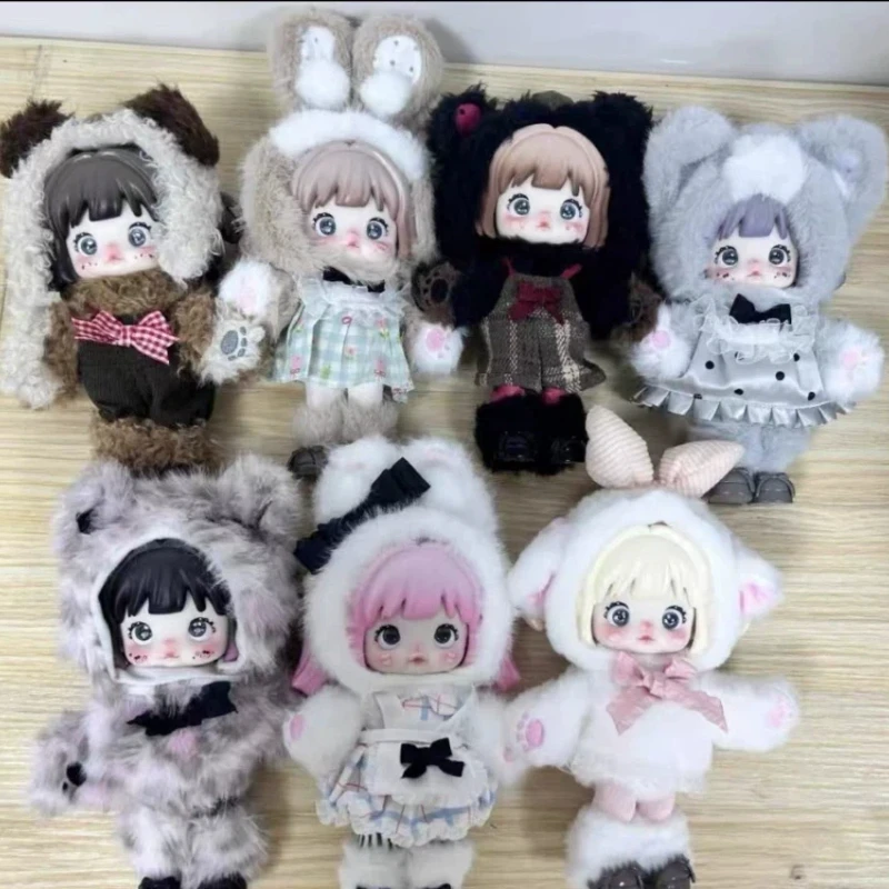 Nommi Sleepy Lamb Blind Box Cute Soft Plush Doll Forest Series Collectible Trendy Toy Birthday Gift For Women Room Decoration