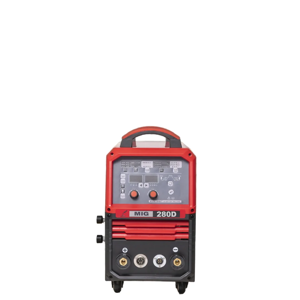 Industrial Grade Integrated Ware Feeder Short Circuit Transmission 280A Inverter Stainless Steel MIG Welding Machine 380V New
