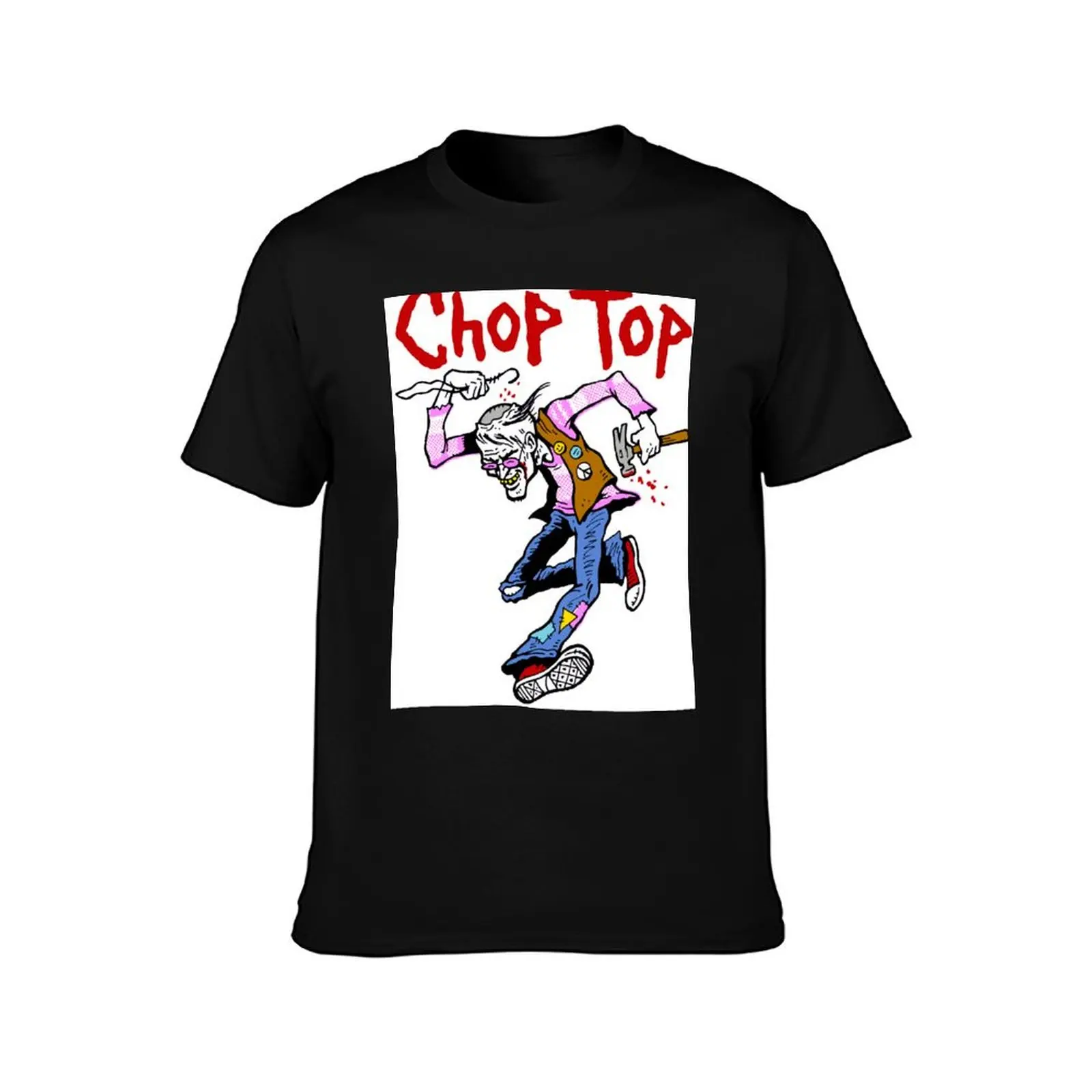 Chop Top - Lick My Plate T-Shirt Soft Cotton Print T-Shirt