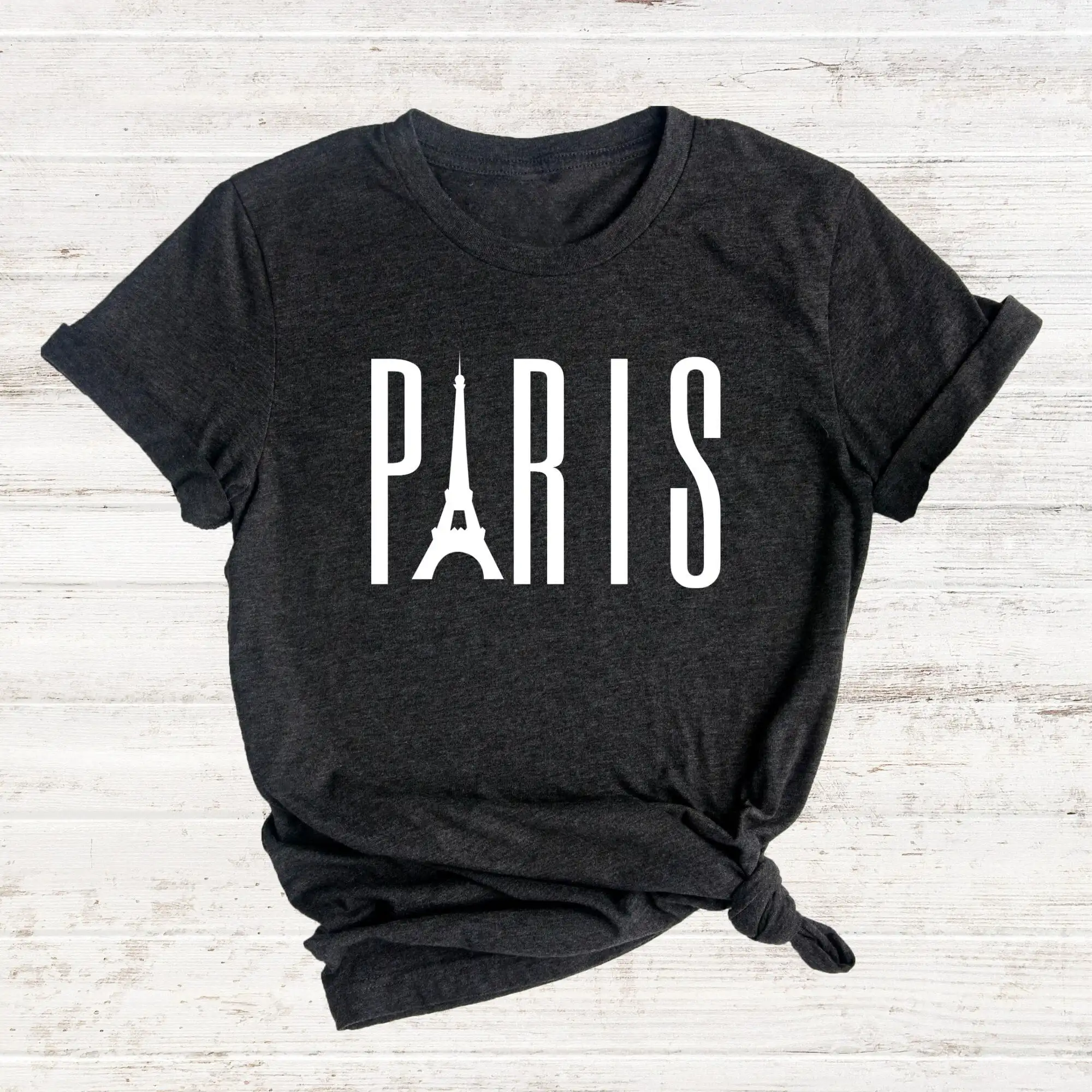 Paris T Shirt France Trip City Vacation Present Souvenir Top Outfit