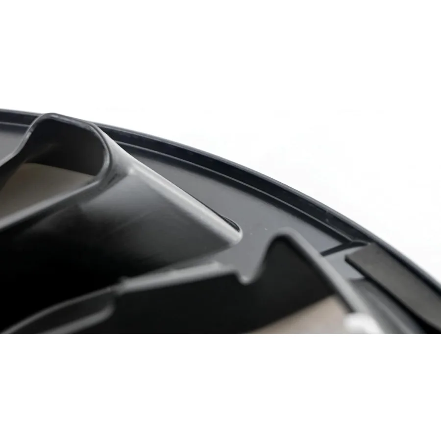 Tapones de cubierta de llanta de rueda negros brillantes SnapOn de 17 pulgadas compatibles con Malibu 20192024 Juego de 4 mejora el atractivo estético del vehículo