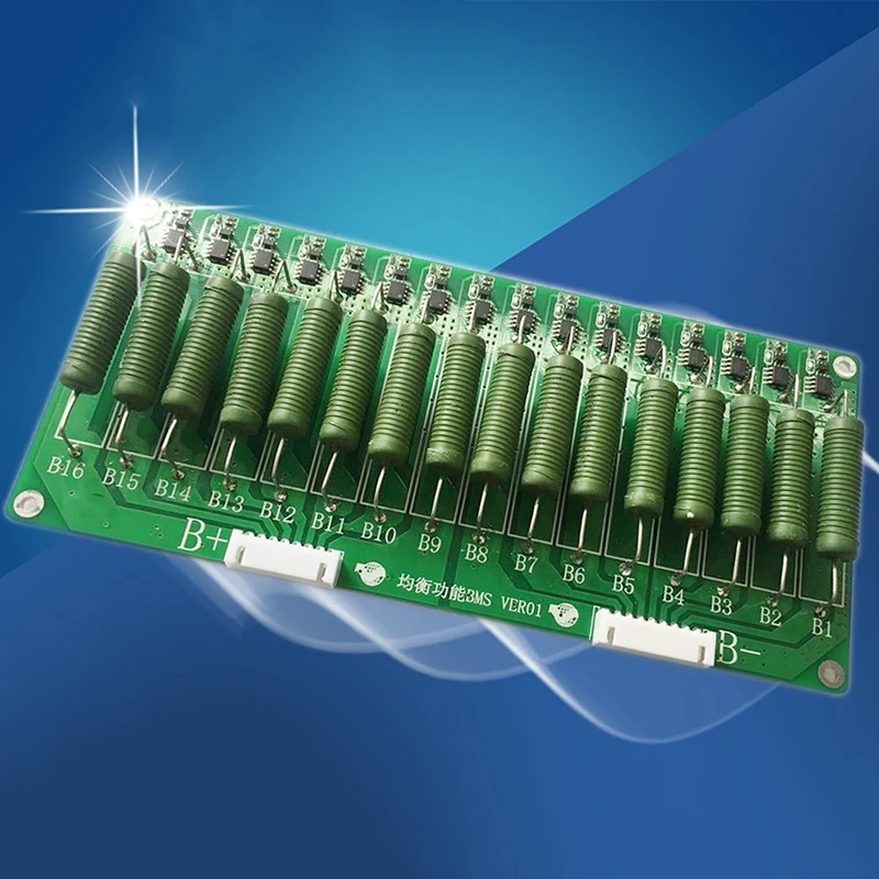 3S - 16S High Current Lithium Battery Balance Board 60V 48V 1.5A Balancing Current Active Equalizer Balancer Lifepo4