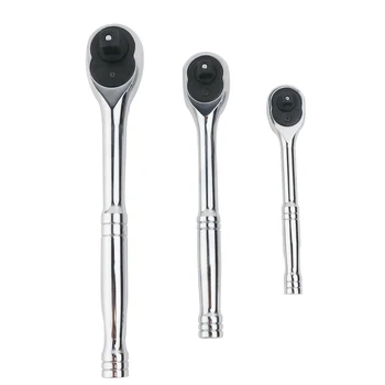 100개 치아 퀵 릴리스 래칫 핸들 일반 래칫 1/4