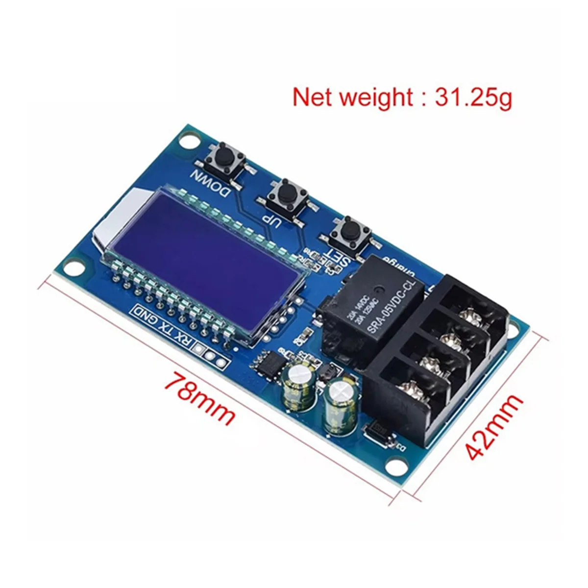 Efficient Lead-Acid Lithium Battery Charger Module LCD Display Control Board