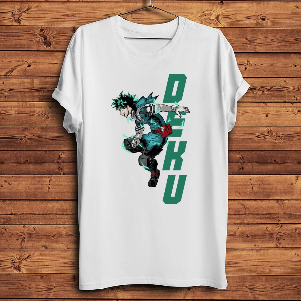 ink Deku Midoriya Izuku plusultra funny anime tshirt men new white casual Short sleeve t shirt unisex MHA streetwear tee