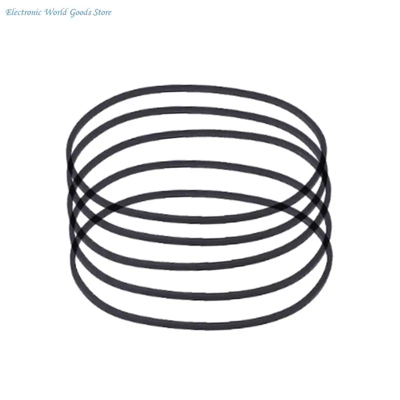 

A3PD 5PCS 1.2mm Square Folded Rubber Belt for Recorders CDROM Video Machines