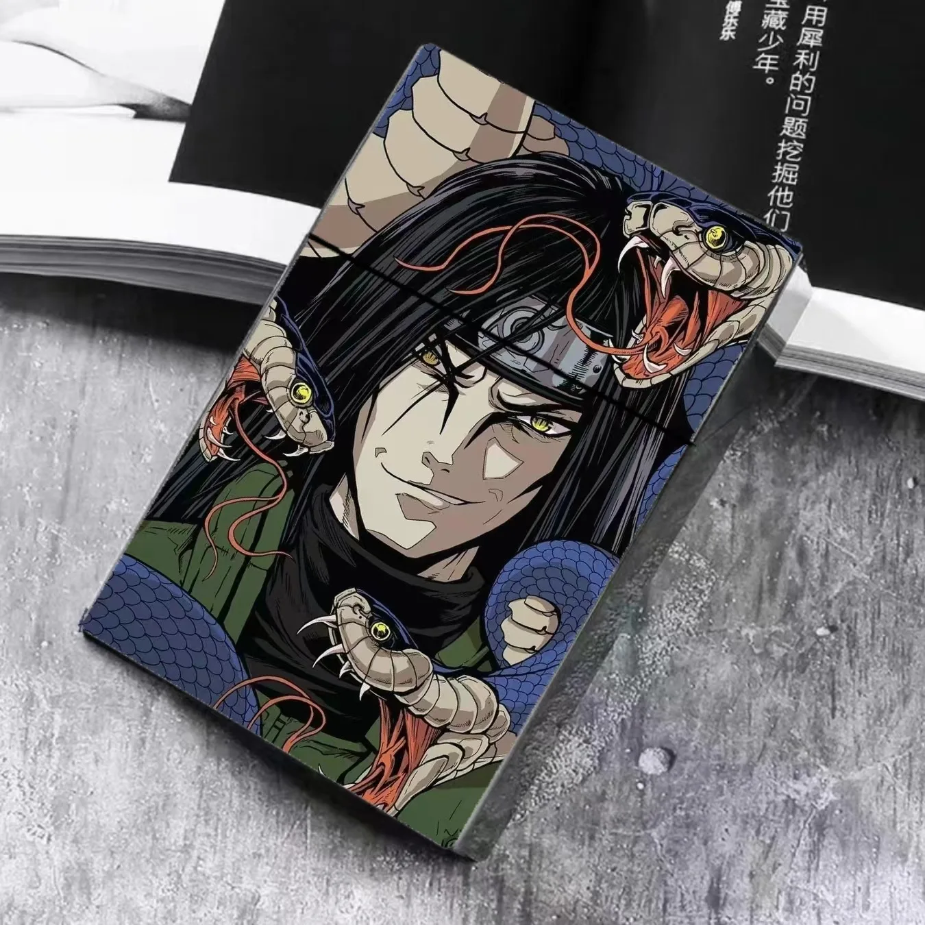 New Cartoon Anime Plastic Portable Cigarette case 20 pack Large Capacity Automatic pop-up For 8mm Cigarette Box Gadgets for Men