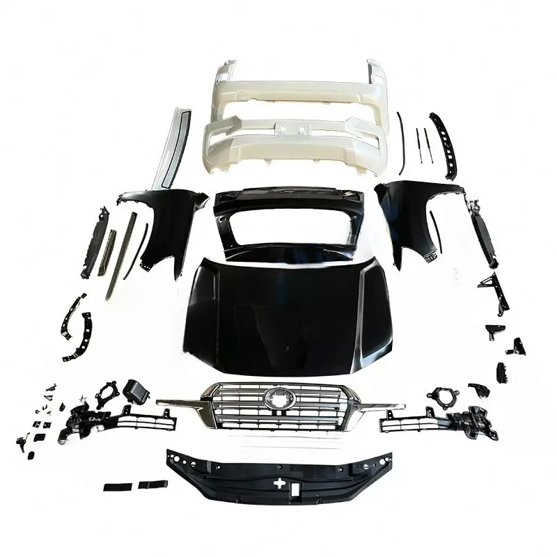 

Car Accessories Facelift Upgrade Bumper Bodykit for Lc 200 Series Lc200 2008-2015 to 2016 2017 2018