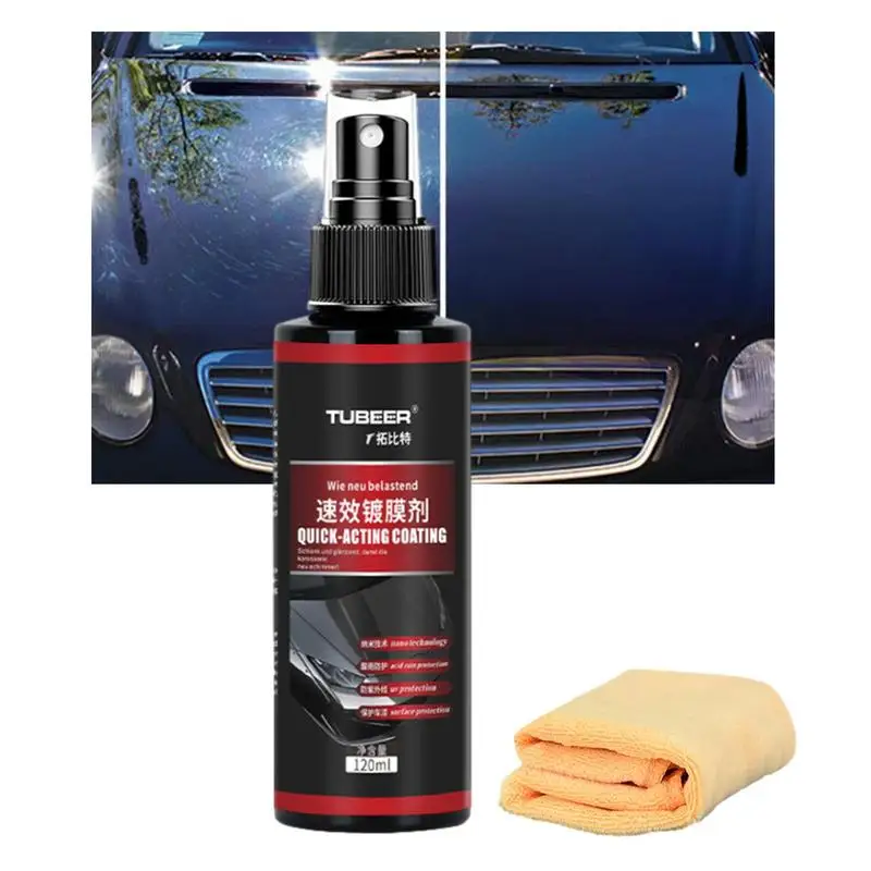 

120ml Car Coating Agent Car Exterior Restorer Anti Fouling Nano Shield Spray Auto Shield Coating Car Paint Repair Nano Spray Car