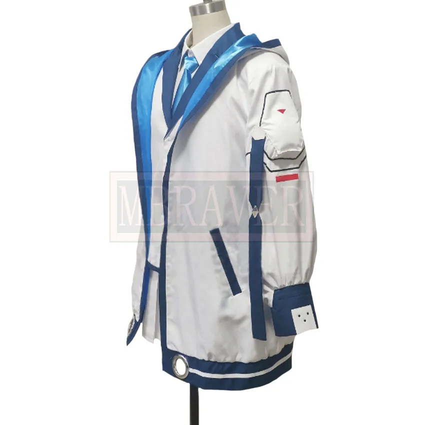 Blu Archivio Ushio Noa Costume uniforme cosplay Festa di Natale di Halloween su misura di qualsiasi dimensione