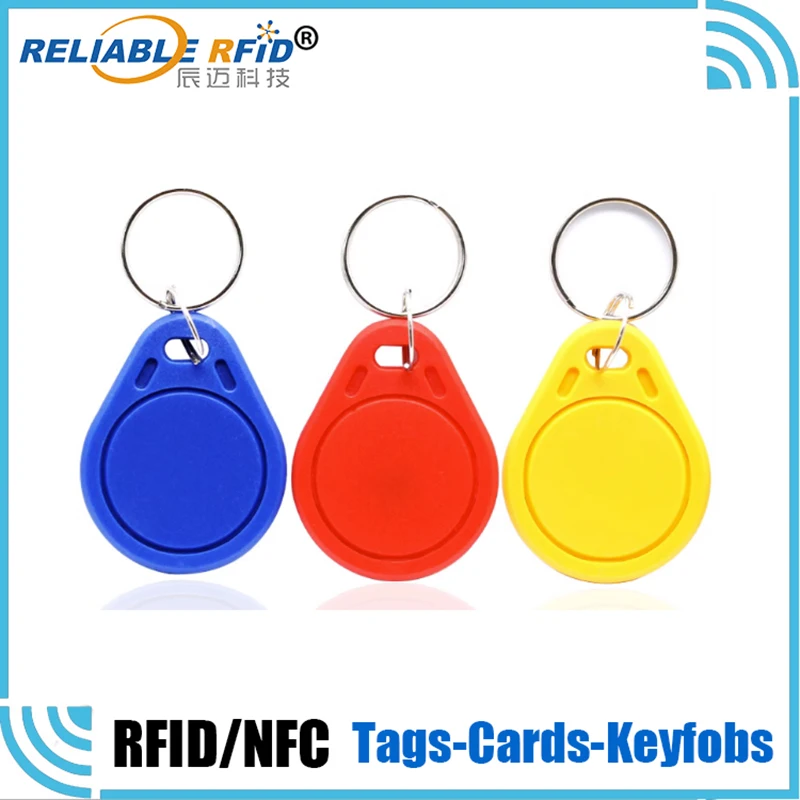 5pcs impermeabile 13.56MHz UID Keyfob Tag RFID Access Control Clone Key Card Token scrivibile IC Card Clone portachiavi intercambiabile