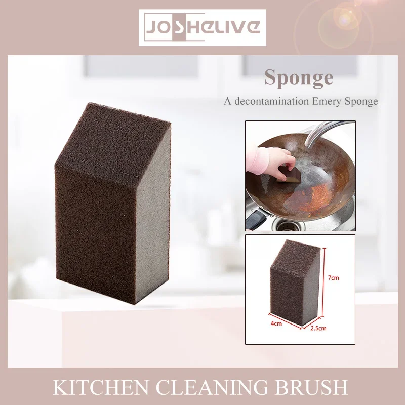 5Pcs magic sponge eraser diamond sand rust removal cleaning brush descaling cleaning pot kitchen sponge Kitchen tools Gadget